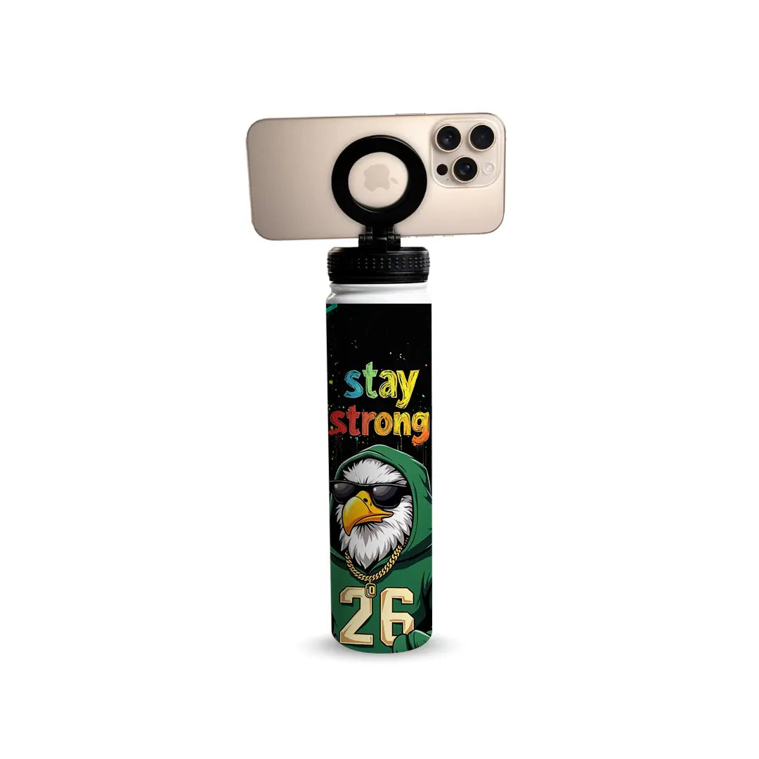 Stay Strong Eagle 750ml Bottle with MagSafe Lid