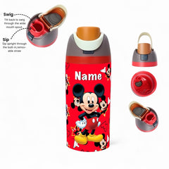 Mickey Mouse Red Bottle 500 & 720ML