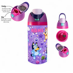 Bluey Purple Paw Bottle 500 & 720ML