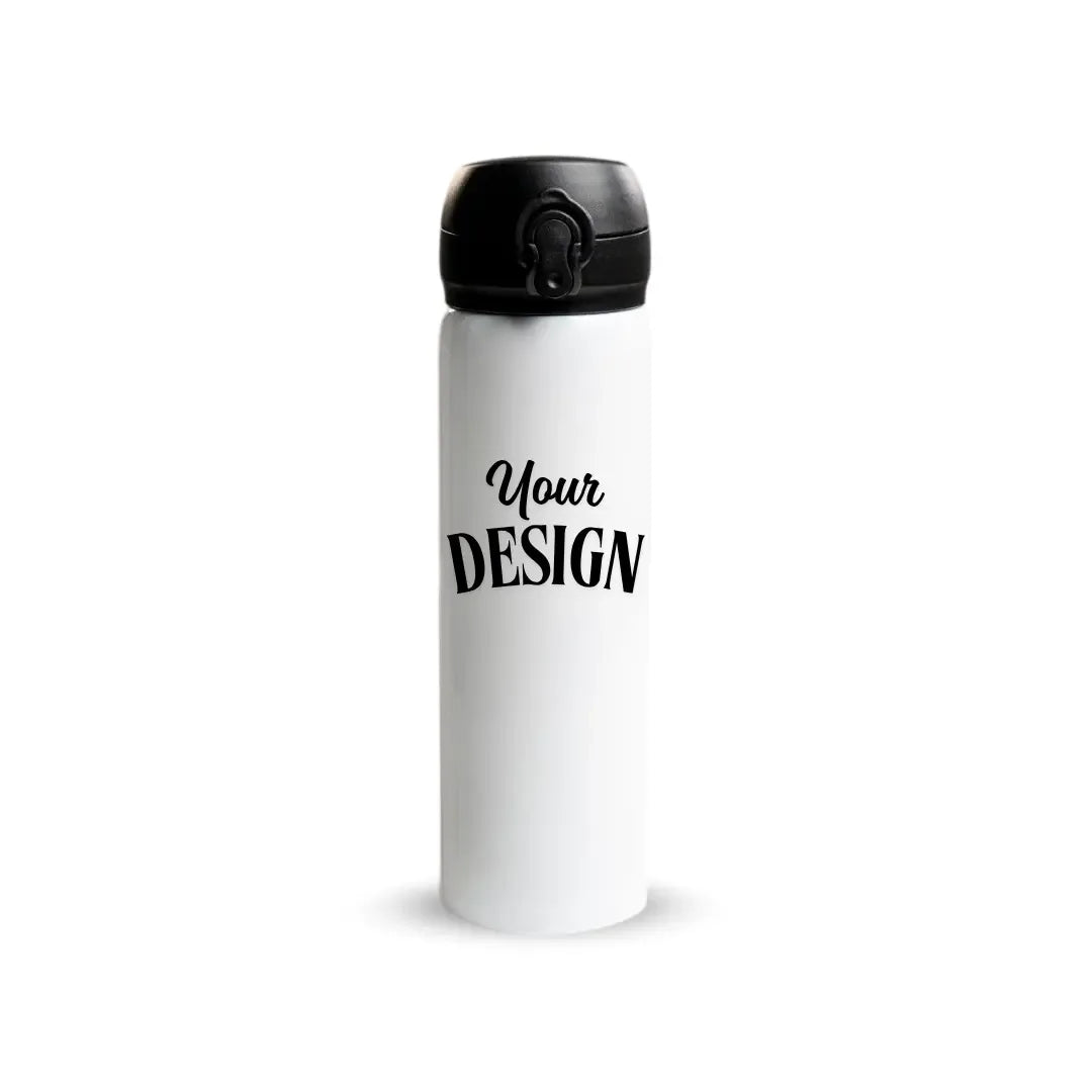 Custom 500ml Stainless Steel Water Bottle with Pop Lid Fann Bliss