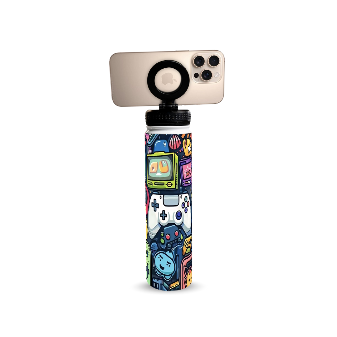 Game Mode On 750ml Bottle with MagSafe Lid