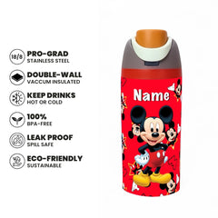 Mickey Mouse Red Bottle 500 & 720ML