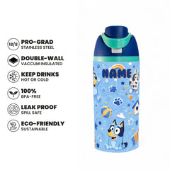 Bluey Playtime Blue Bottle 500 & 720ML