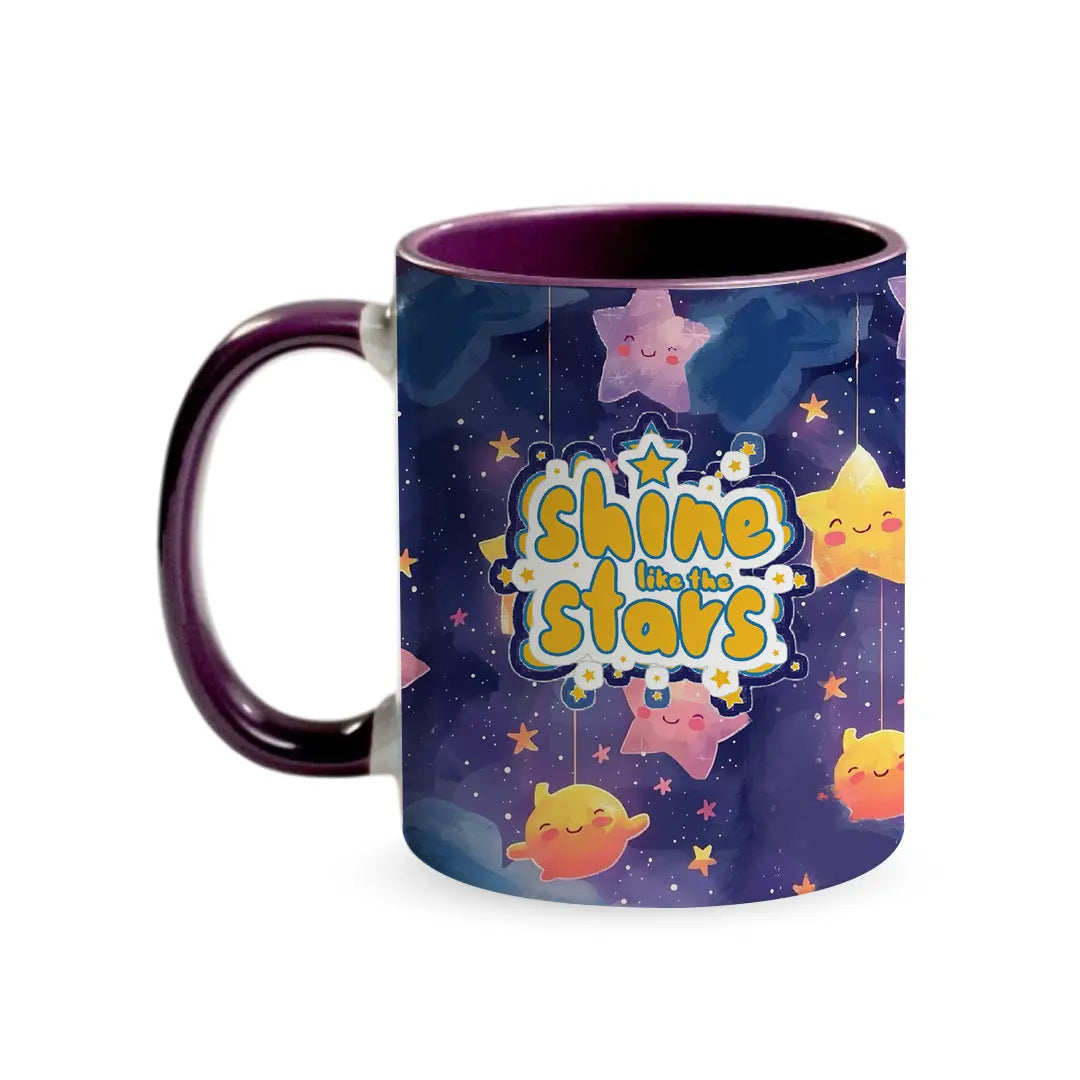 Shine Like the Stars 320ml Ceramic Mug Fann Bliss