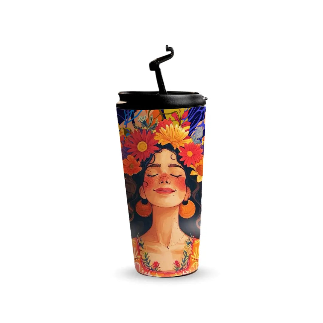 Floral Spirit 480ml Tumbler Fann Bliss