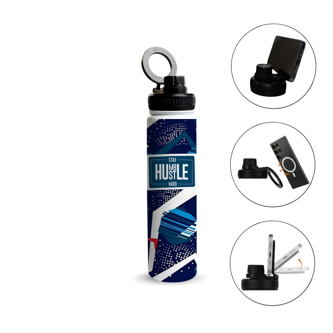 Stay Humble Blue 750ml Bottle with MagSafe Lid