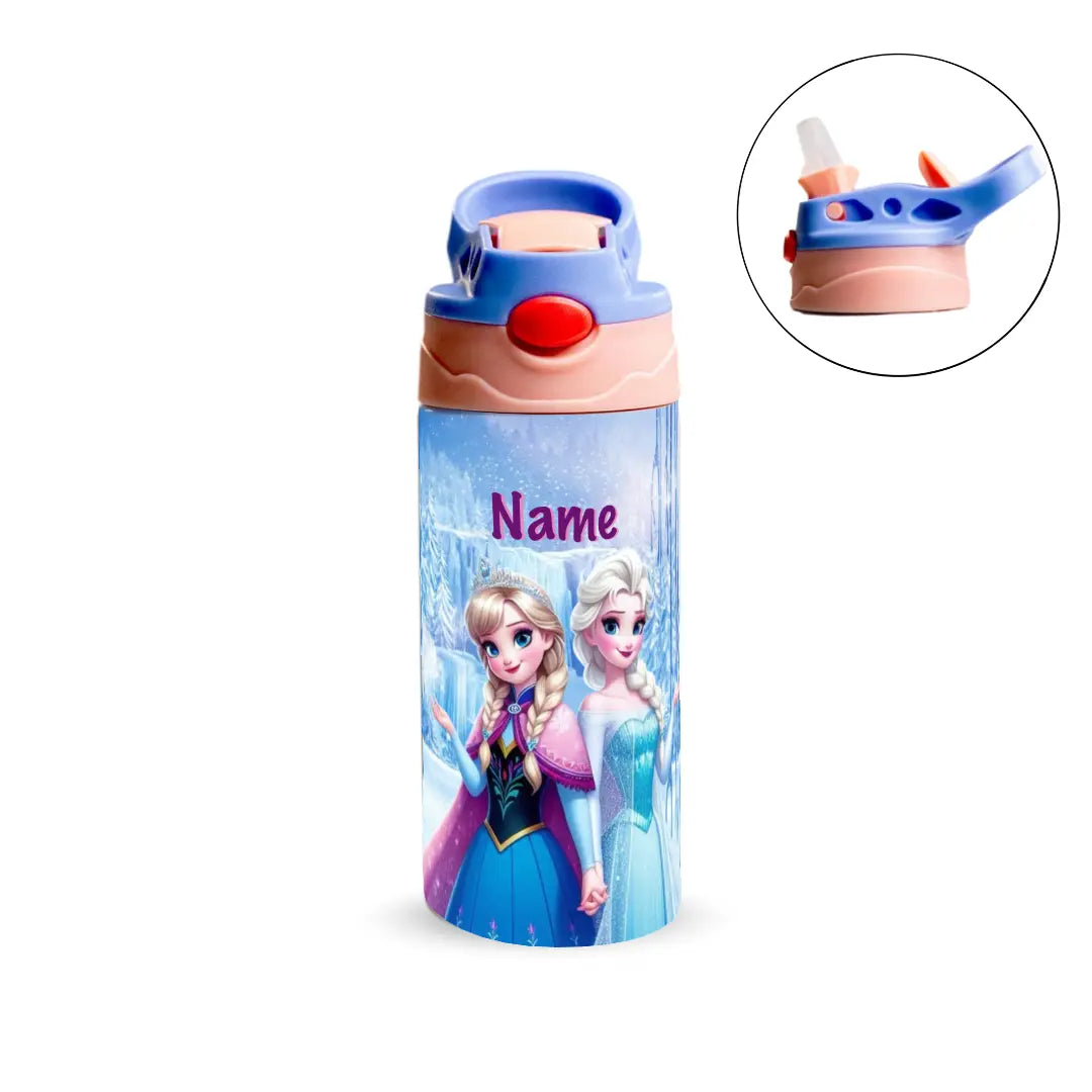 Frozen Snow Castle Bottle 350 & 500ML Fann Bliss