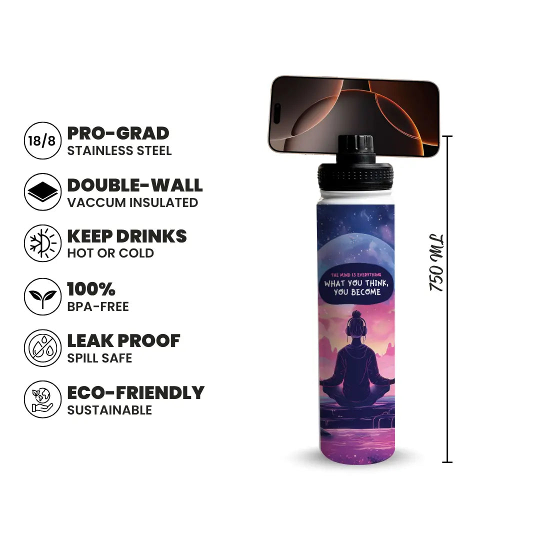 Mindful Universe 750ml Bottle with MagSafe Lid Fann Bliss