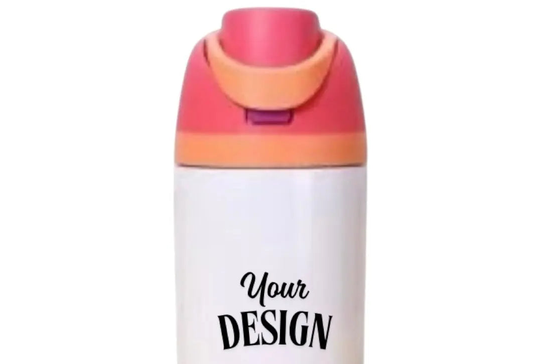 Custom Water Bottle with FreeSip Lid & Straw – 500 & 720ML