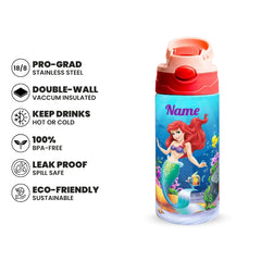 Princess Ariel Mermaid Bottle 350 & 500ML Fann Bliss