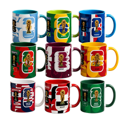 Ultimate Fan Set – 9 World Cup Mugs