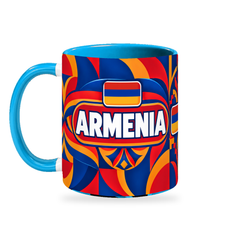 Armenia Mug – 320ml — left-handle view on a white background with a soft shadow