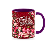 Big Heart Mug – 320ml — right view on a transparent background