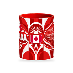 Canada Mug – 320ml — centre view on a white background with a soft shadow