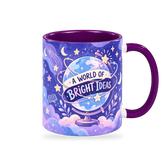 Celestial Classroom Teacher Mug – 320ml — right view on a transparent background