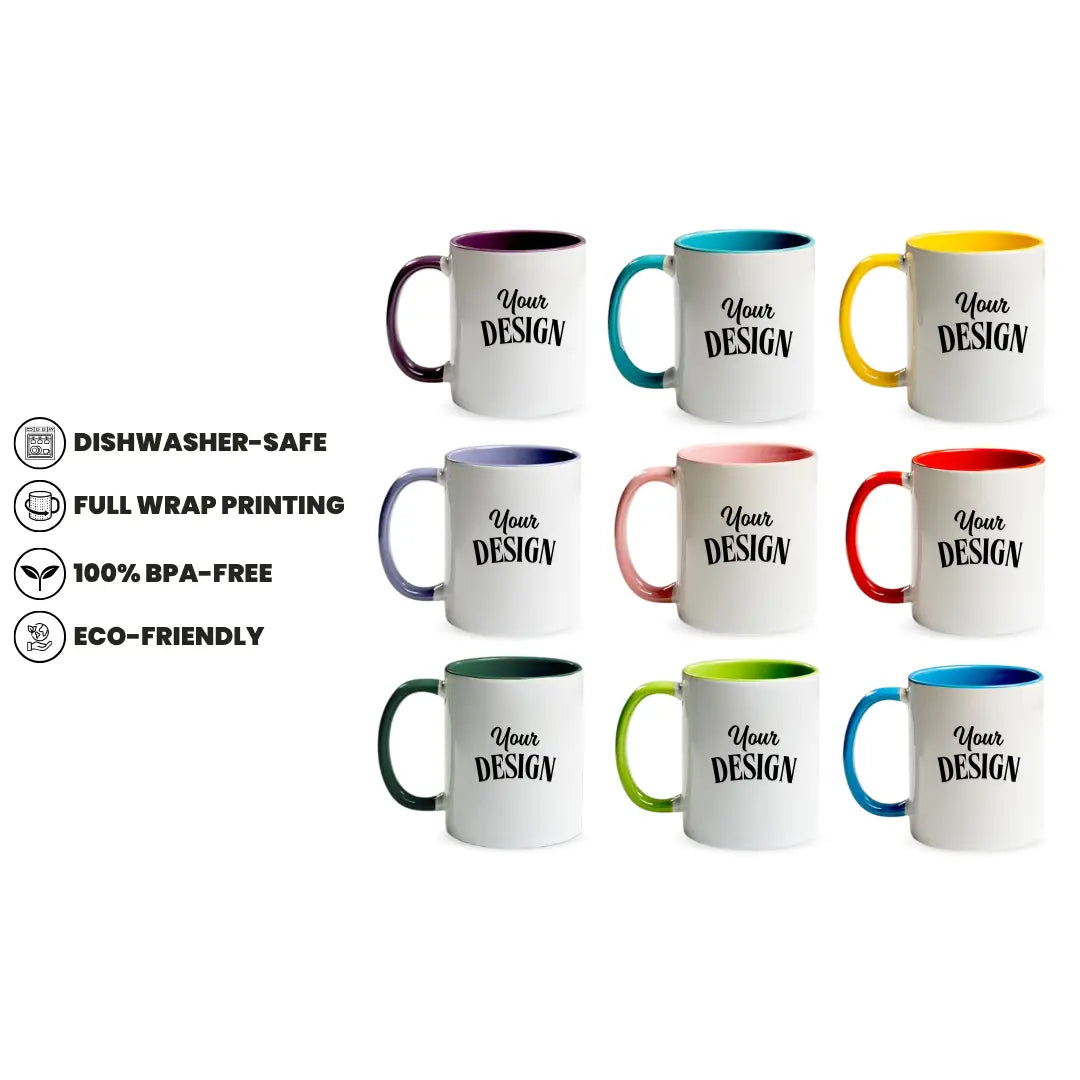 Custom 320ml Ceramic Mug Fann Bliss