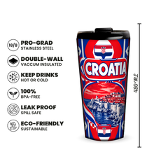 Croatia 480ml insulated tumbler features and size