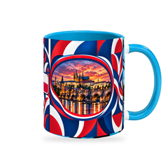 Czechia Mug – 320ml — right-handle view on white with a soft shadow