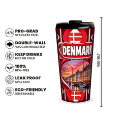 Denmark 480ml insulated tumbler features and size