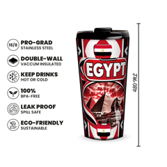 Egypt 480ml insulated tumbler features and size