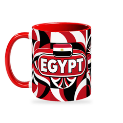 Egypt Mug – 320ml — left-handle view on a white background with a soft shadow