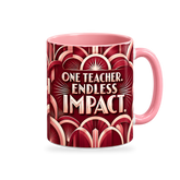 Endless Impact Mug – 320ml — right view on a transparent background