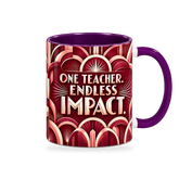 Endless Impact Mug – 320ml — right view on a transparent background