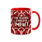 Endless Impact Mug – 320ml — right view on a transparent background