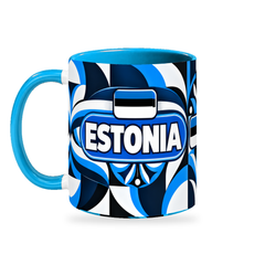 Estonia Mug – 320ml — left-handle view on a white background with a soft shadow