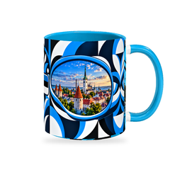 Estonia Mug – 320ml — right-handle view on a white background with a soft shadow