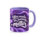 Extra Mile Mug – 320ml — right view on a transparent background