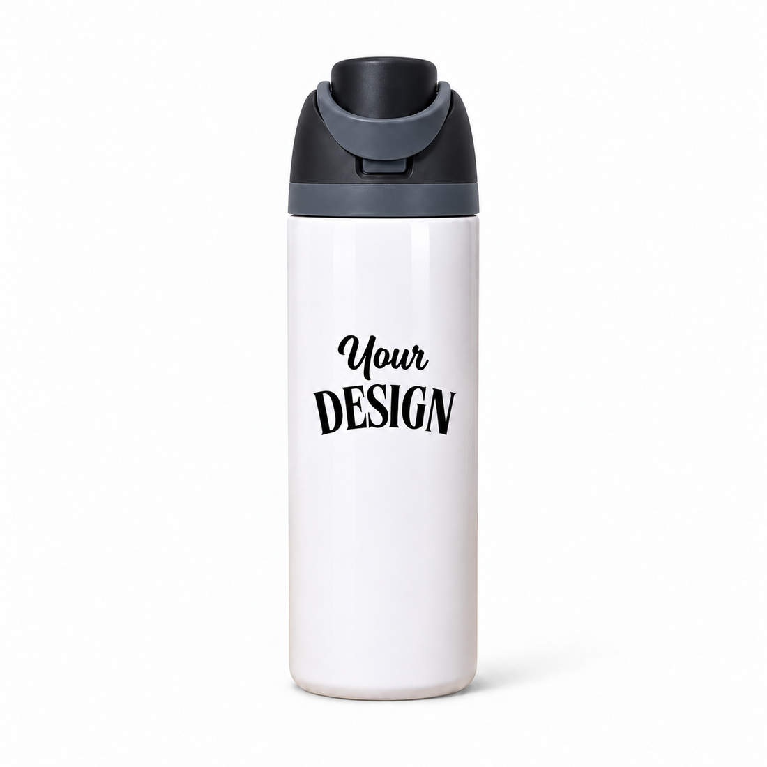 Black | 720ML | Custom FreeSip water bottle - single