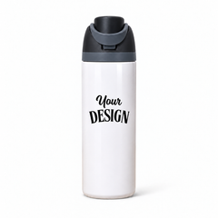 Black | 720ML | Custom FreeSip water bottle - single