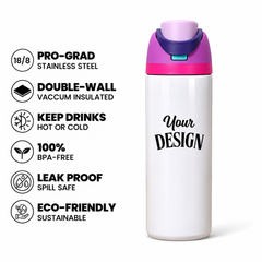Purple-Blue | 720ML | Custom FreeSip water bottle - benefits