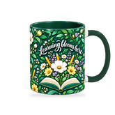 Garden Growth Mug – 320ml — right view on a transparent background