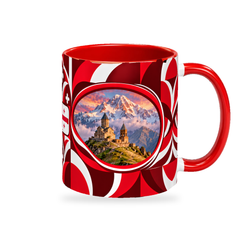 Georgia Mug – 320ml — right-handle view on a white background with a soft shadow