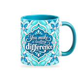 Guiding Light Mug – 320ml — right view on a transparent background