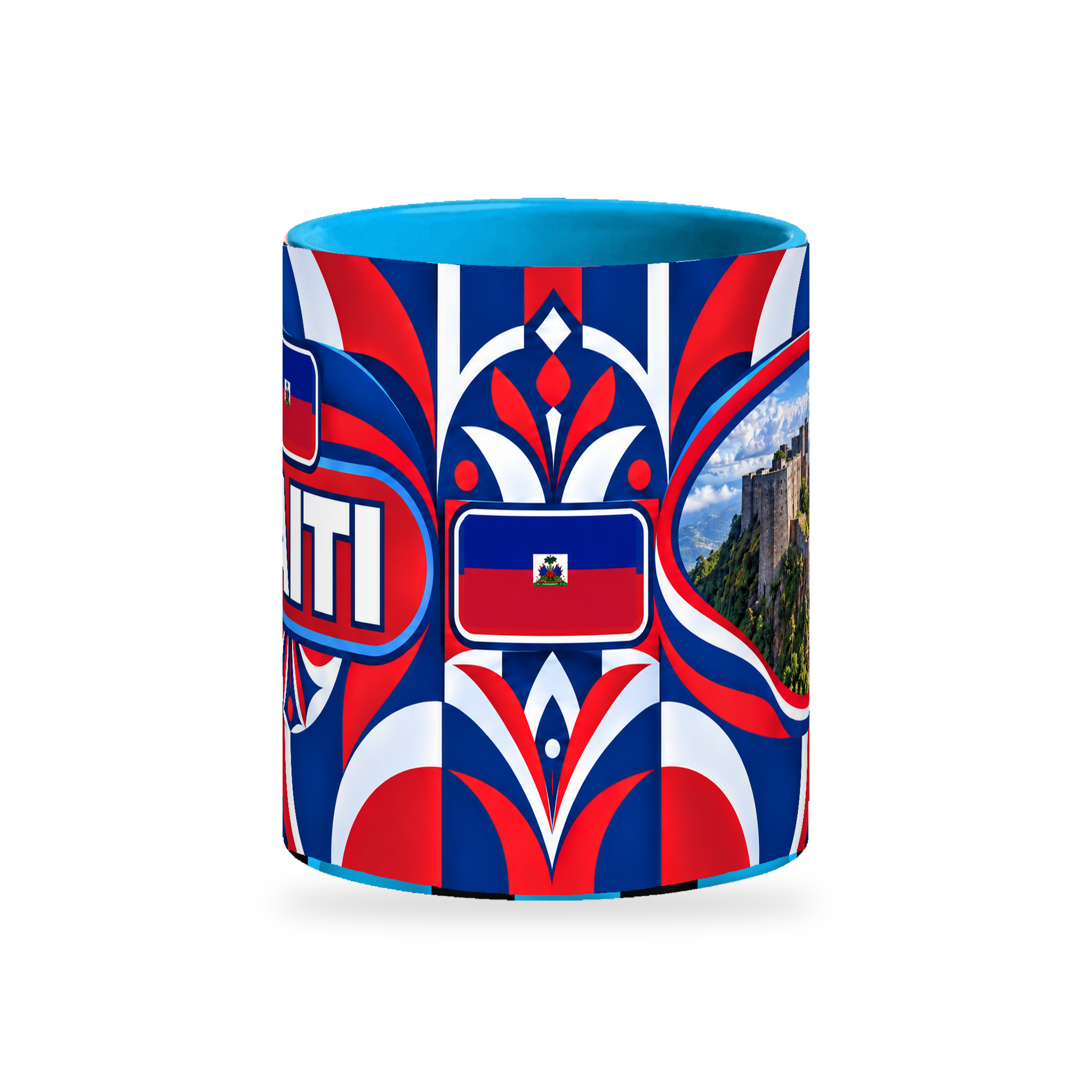 Haiti Mug – 320ml — centre view on white with a soft shadow