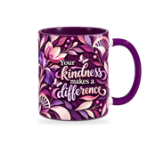 Helping Me Bloom Mug – 320ml — right view on a transparent background