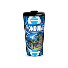 Honduras 480ml tumbler front view with country design