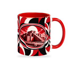Iraq Mug – 320ml — right-handle view on a white background with a soft shadow