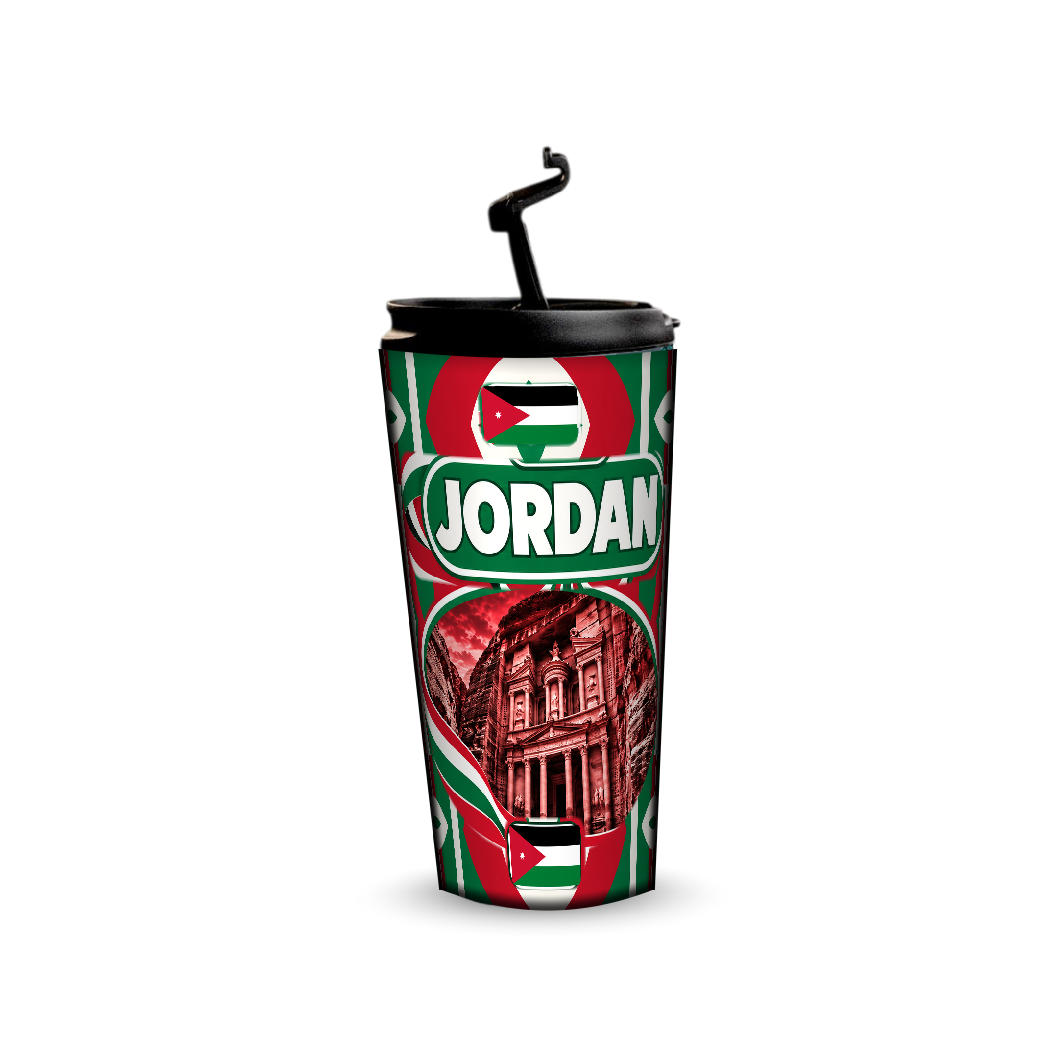 Jordan 480ml tumbler with reusable straw