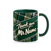 Lasting Impact Mug – 320ml — right view on a transparent background