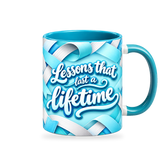 Lasting Lessons Mug – 320ml — right view on a transparent background