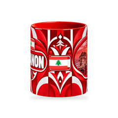 Lebanon Mug – 320ml — centre view on a white background with a soft shadow