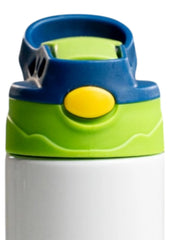 Custom Kids Water Bottle with Pop Lid & Straw – 350ML & 500ML
