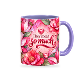 Little Things Mug – 320ml — right view on a transparent background