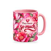 Little Things Mug – 320ml — right view on a transparent background