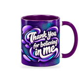 Making Things Possible Mug – 320ml — right view on a transparent background