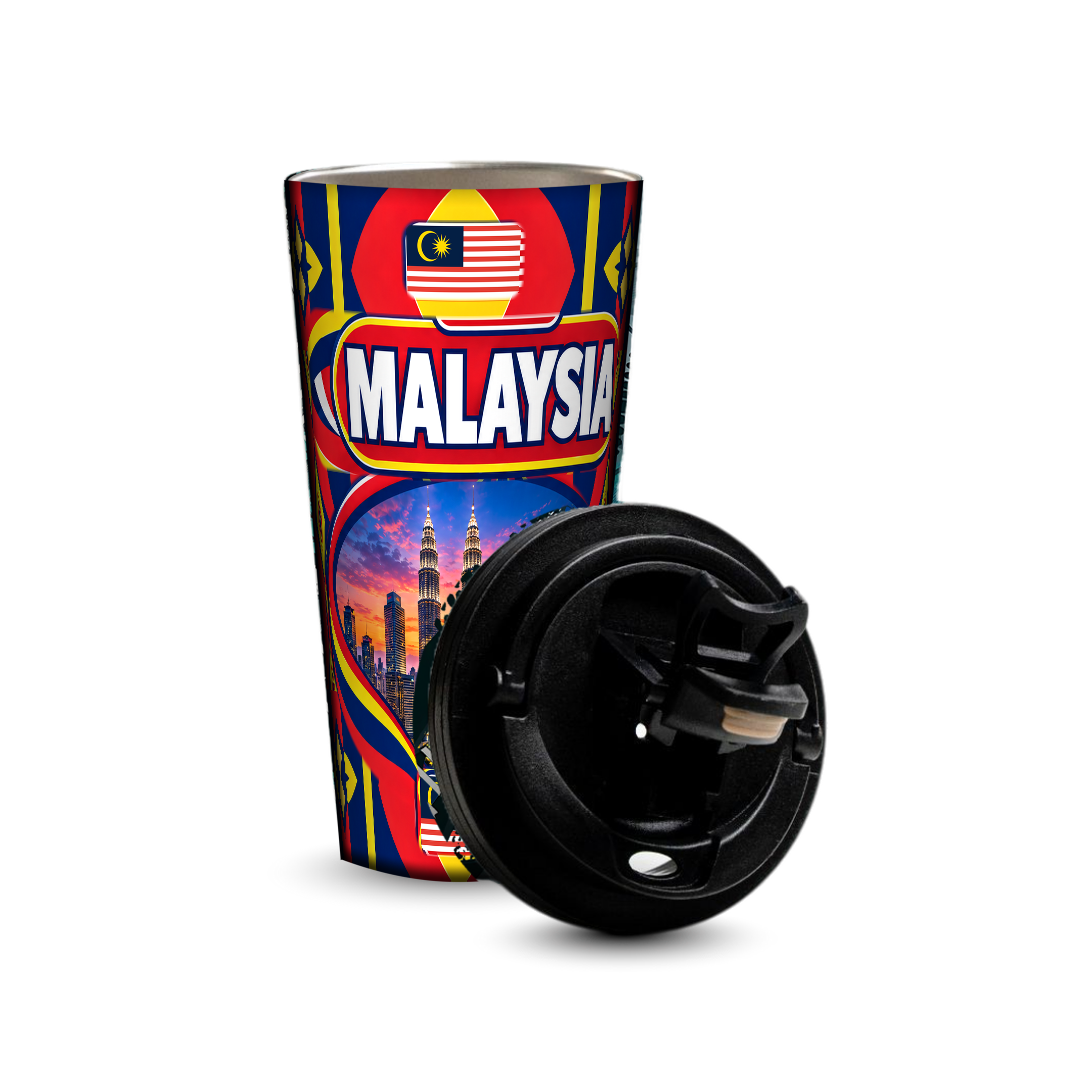 Malaysia 480ml tumbler with removable leak-proof lid